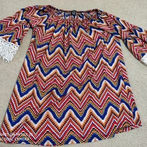 Xl tunic stretchy hippy like
